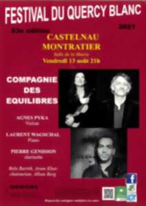 Festival du Quercy Blanc : trio de l'ensemble des équilibres