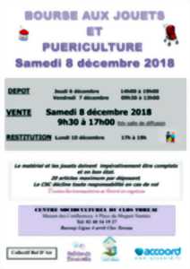 Bourse aux jouets et puériculture