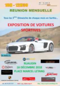 Rassemblement mensuel de voitures sportives ou d'exception