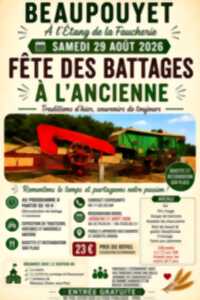 Fête des battages à l’ancienne