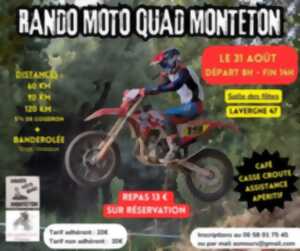 Randonnée moto et quads