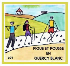 Randonnée pédestre avec Pique et Pousse en Quercy Blanc