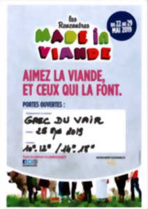 PORTES OUVERTES AU GAEC DU VAIR