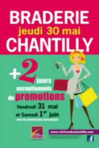 Braderie des Commerçants à Chantilly