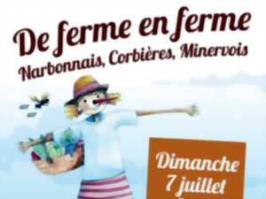 DE FERME EN FERME DANS LE NARBONNAIS - LES CORBIERES - LE MINERVOIS