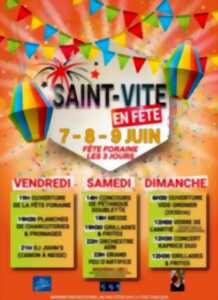 Saint-Vite en fête : jour 1