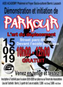 Démonstration et initiation de Parkour