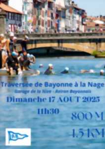 photo La traversée de Bayonne à la nage
