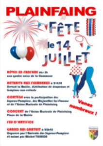 photo Plainfaing fête le 14 juillet