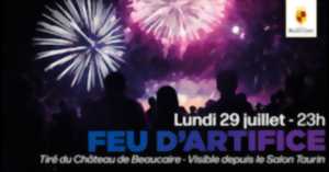 Feu d'artifice de clôture des Fêtes de la Madeleine