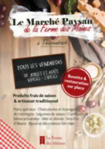 Le marché paysan de la Ferme des Moines