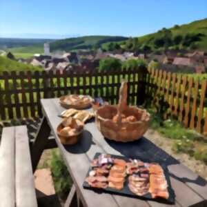 photo Petit-déjeuner dans les vignes