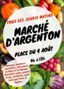 photo Marché d'Argenton-les-Vallées