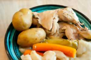 REPAS POULE AU POT A CUTXAN