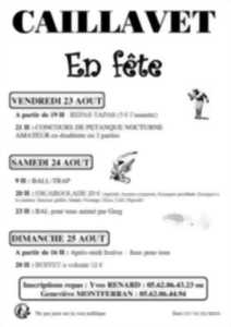 FÊTE LOCALE DE CAILLAVET