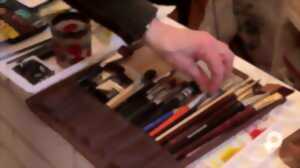 Les ateliers aquarelles de Noël avec Laura-Athéna