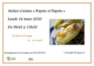 Atelier Cuisine, Centre sociale de Figeac : le bien manger avec les produits locaux