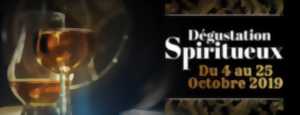 DÉGUSTATION SPIRITUEUX