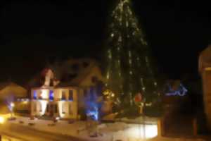 Illumination du sapin de Noël à Sainte-Croix-aux-Mines
