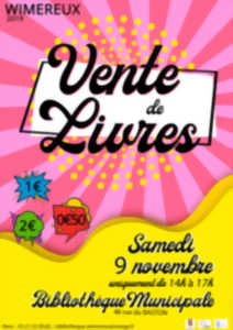 VENTE DE LIVRES