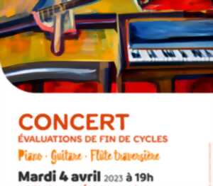 Concert évaluations de fin de cycles 