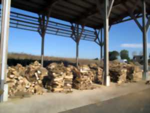 Déstockage de bois bûche