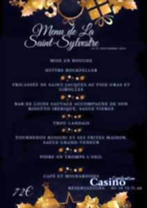Menu de la Saint Sylvestre à la Brasserie l'Estacade