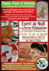 photo Noël à la ferme pédagogique