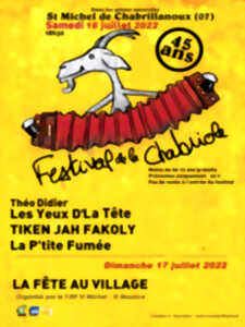 45EME FESTIVAL DE LA CHABRIOLE 2022