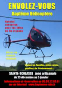 Baptêmes de l’air en hélicoptère