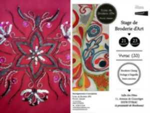 Stage de broderie d'art