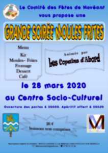 SOIRÉE MOULES-FRITES - ANNULÉE