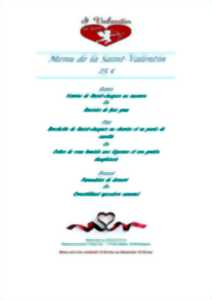 Menu Saint-Valentin chez Temps Pizz'
