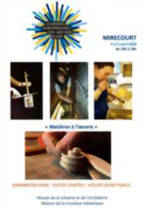 JOURNÉES EUROPÉENNES DES MÉTIERS D'ART- LUTHIERS - COSTUMIÈRE - MUSÉE DE MIRECOURT