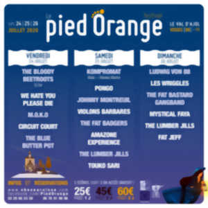 FESTIVAL LE PIED ORANGE 2020
