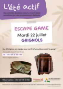 photo Eté actif : Escape game
