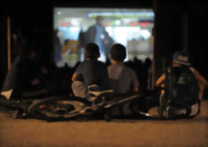photo Cinéma en plein air à Biscarrosse Plage