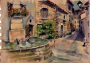 Atelier d'aquarelle d'après nature
