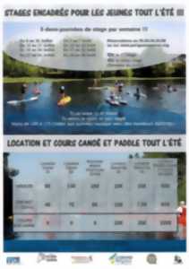 PÉRIGUEUX CANOË-KAYAK  STAGES ENCADRÉS POUR LES JEUNES TOUT L’ÉTÉ!!!