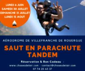 Saut en parachute tandem