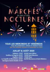 Les marchés nocturnes en Pays d'Uzès