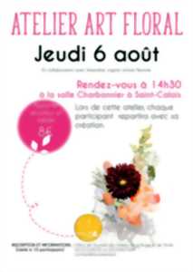 Atelier art floral avec l’office de tourisme des vallées de la Braye et de l’Anille