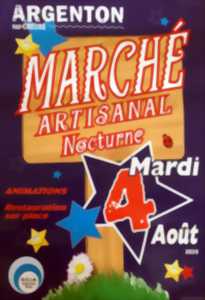 photo Marché artisanal nocturne