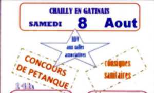 Concours de pétanque Chez les filles