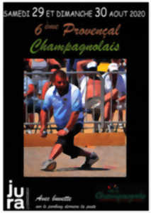 6ÈME PROVENÇAL CHAMPAGNOLAIS