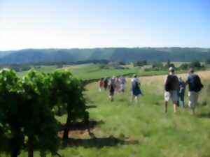 Randonnée accompagnée association Randoval : à Puy-l'Evêque