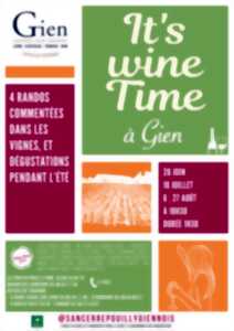 It's Wine Time dans vignes des Coteaux du Giennois