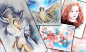 photo Exposition d'aquarelles de Sofia Johannissen et ses élèves