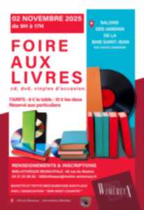 photo Foire aux livres, cd, dvd, vinyles d'occasion