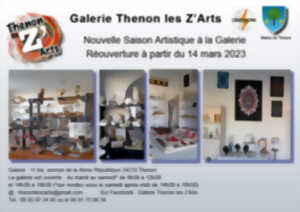 photo Réouverture de la galerie Thenon les Z'arts pour la saison 2023